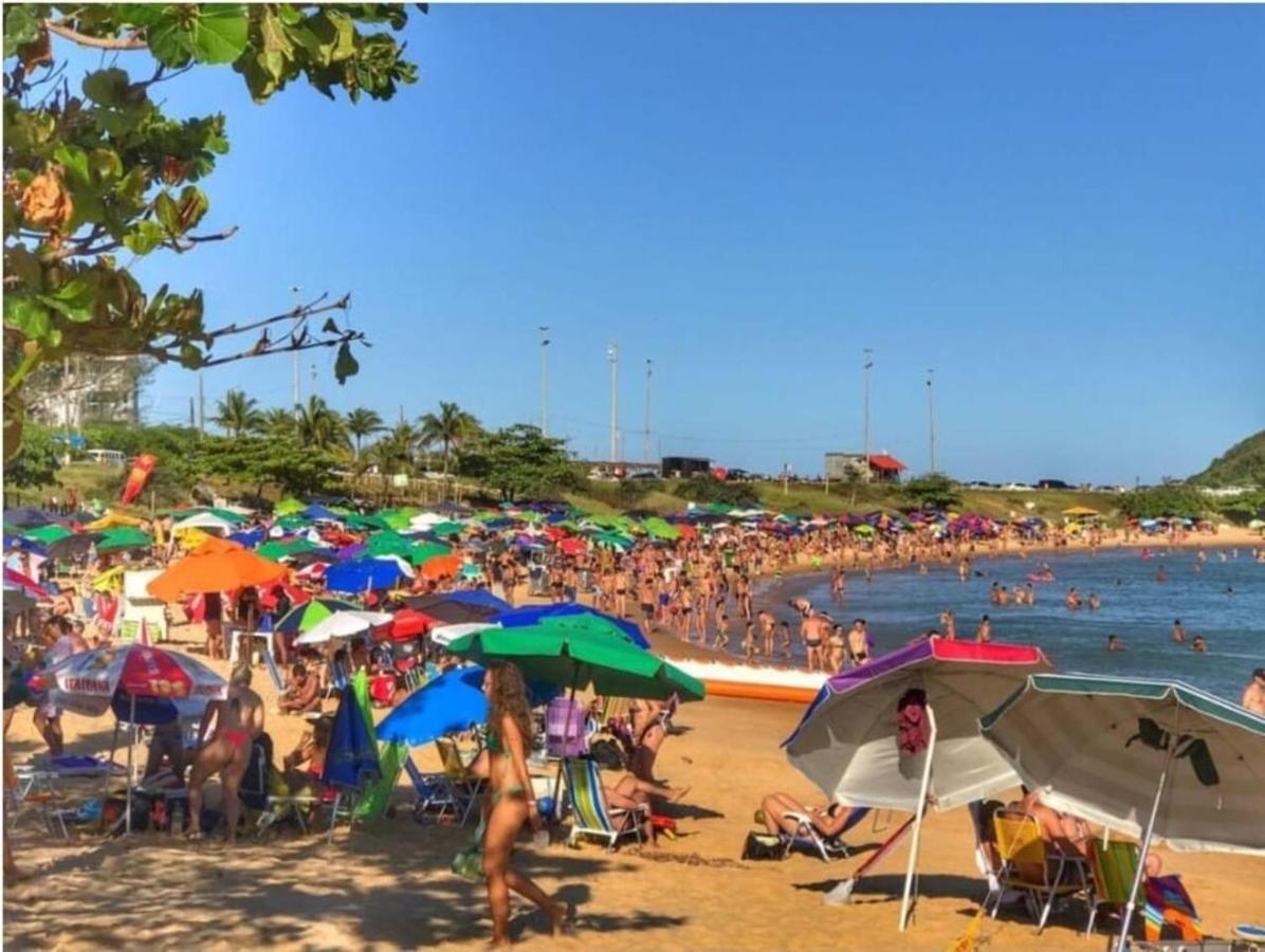 גוארפארי Beira Mar Enseada Azul Lindo Ap 2 Quartos Garagem מראה חיצוני תמונה